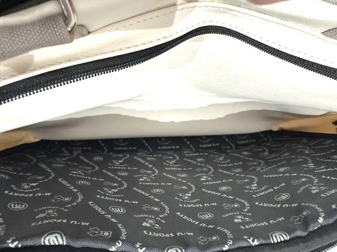 【中古品】M•U SPORTS ミエコウエサコ　ゴルフ ボストンバック