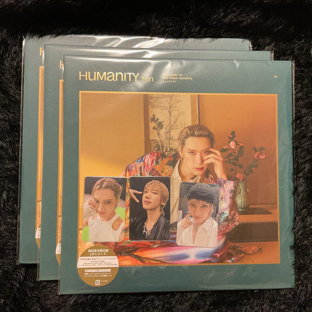 TEN 『Humanity』 LP盤 トレカ セット ＋mu-mo購入特典トレカ