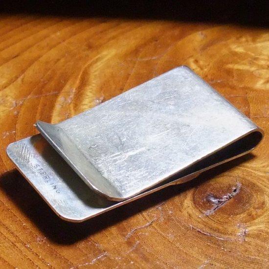 ヴィンテージシルバー 925ナバホ ペニーコイン1セント マネークリップ 29g