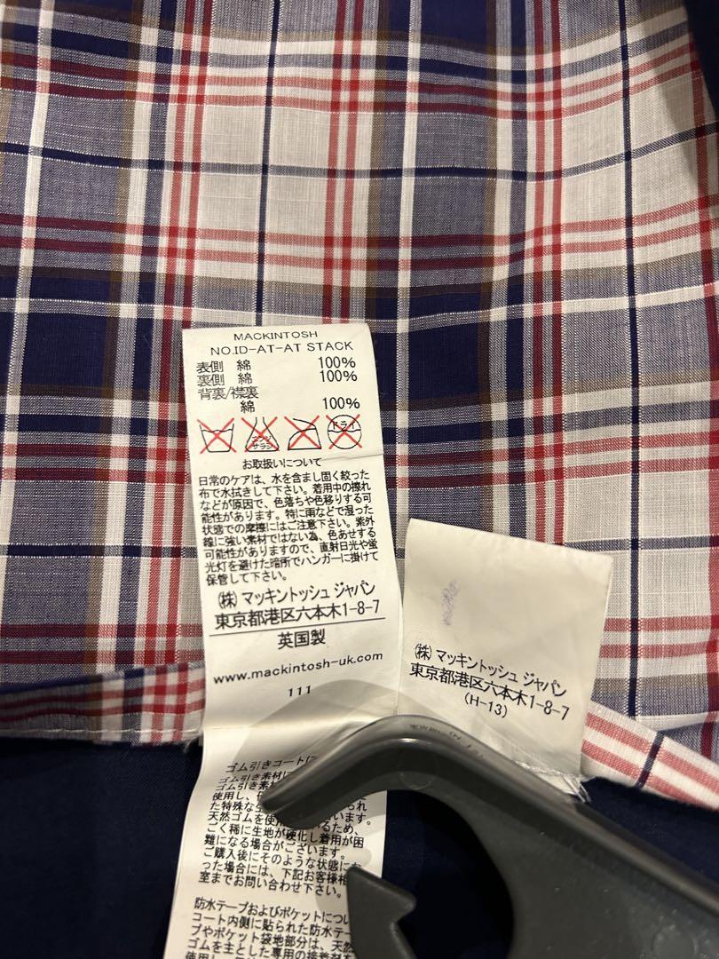 MACKINTOSH マッキントッシュ　ゴム引きコート