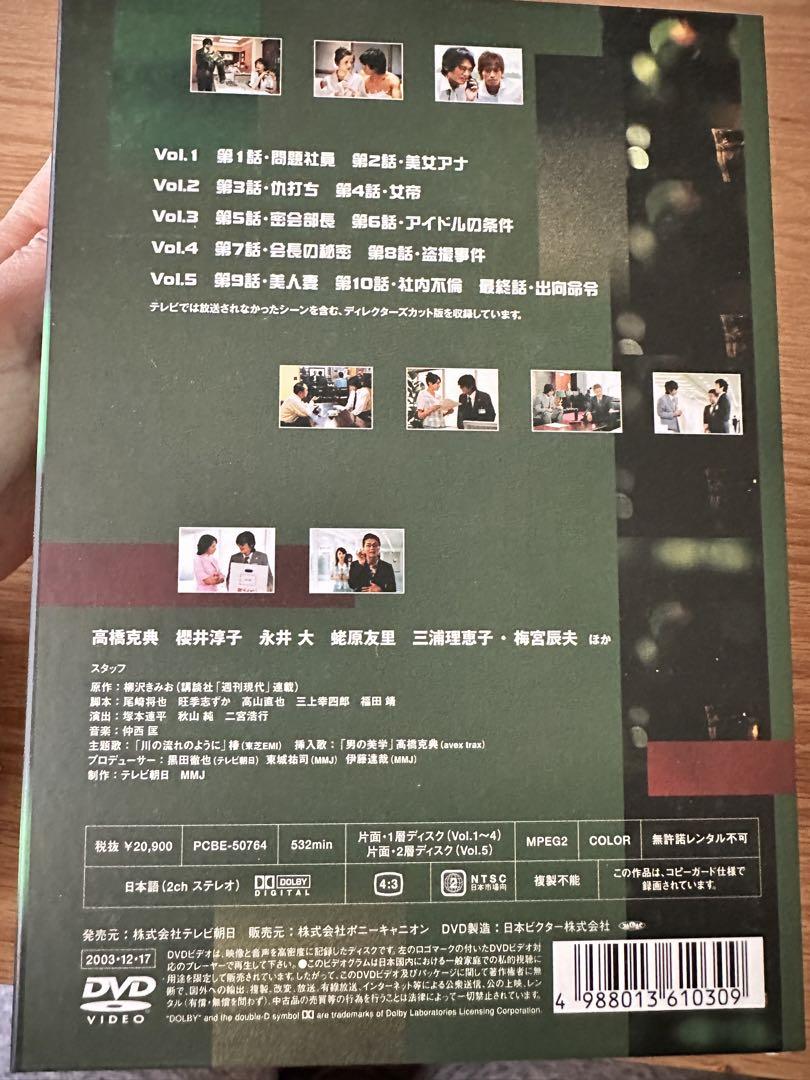 【1度視聴】只野仁　シーズン1 DVD BOX 5巻セット