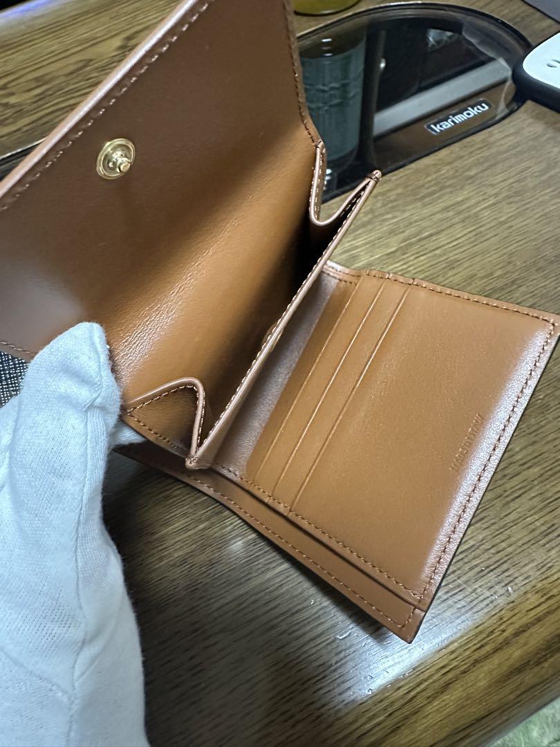 【週末限定お値下げ】CELINE  セリーヌ　正規品　トリオンフ　三つ折り　財布
