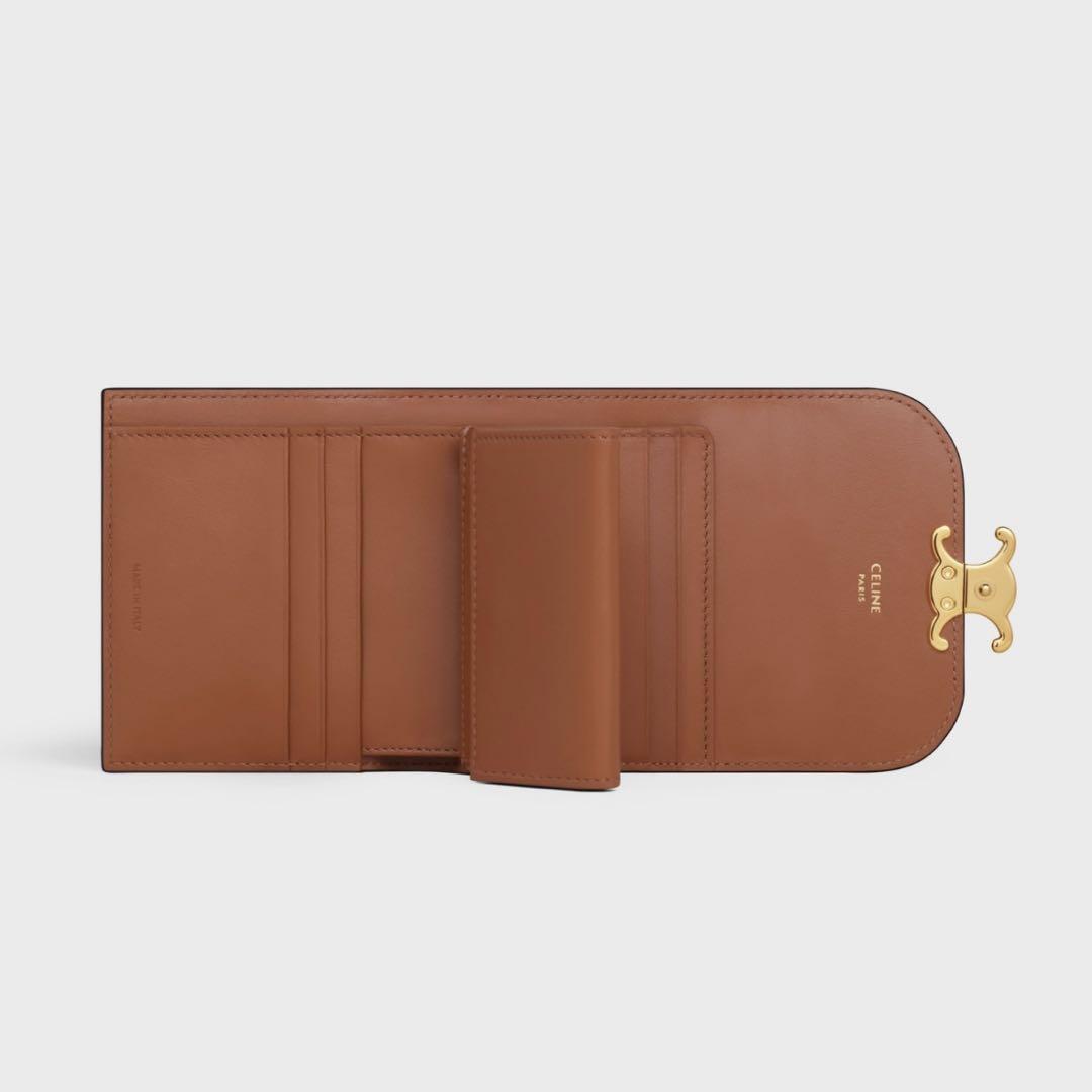 【週末限定お値下げ】CELINE  セリーヌ　正規品　トリオンフ　三つ折り　財布