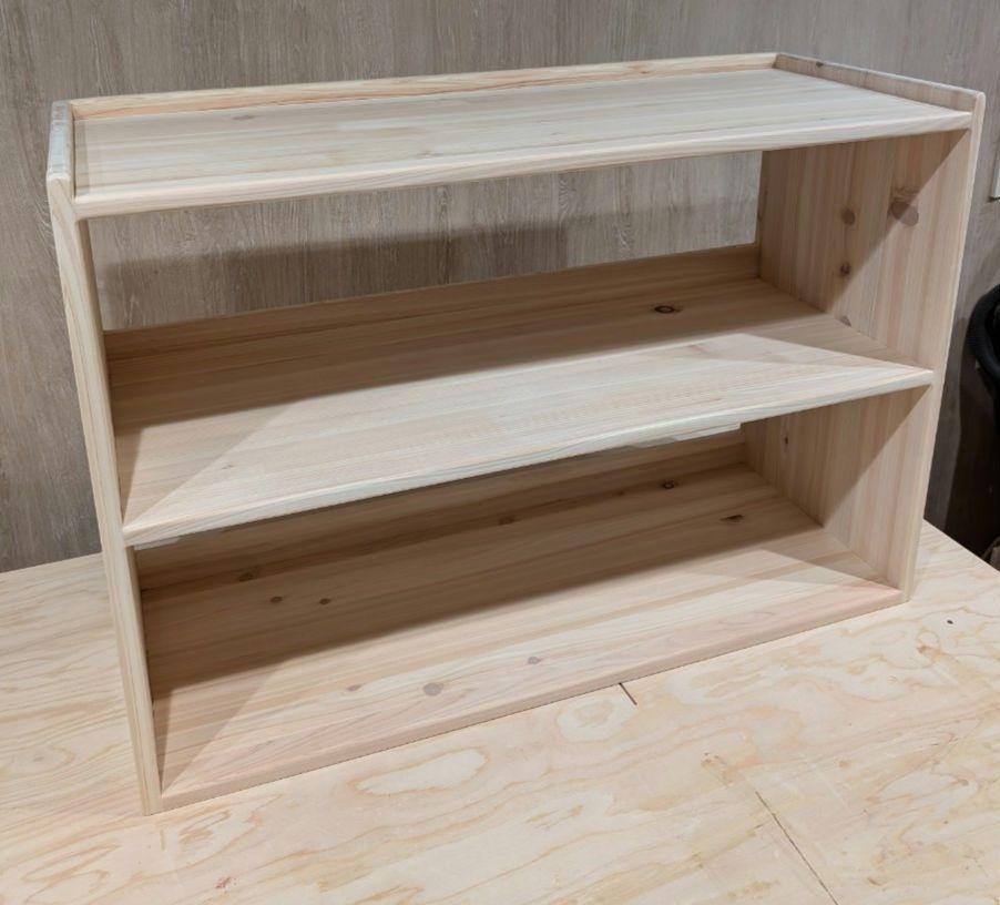 おもちゃ棚　保育家具　ハンドメイド　送料無料