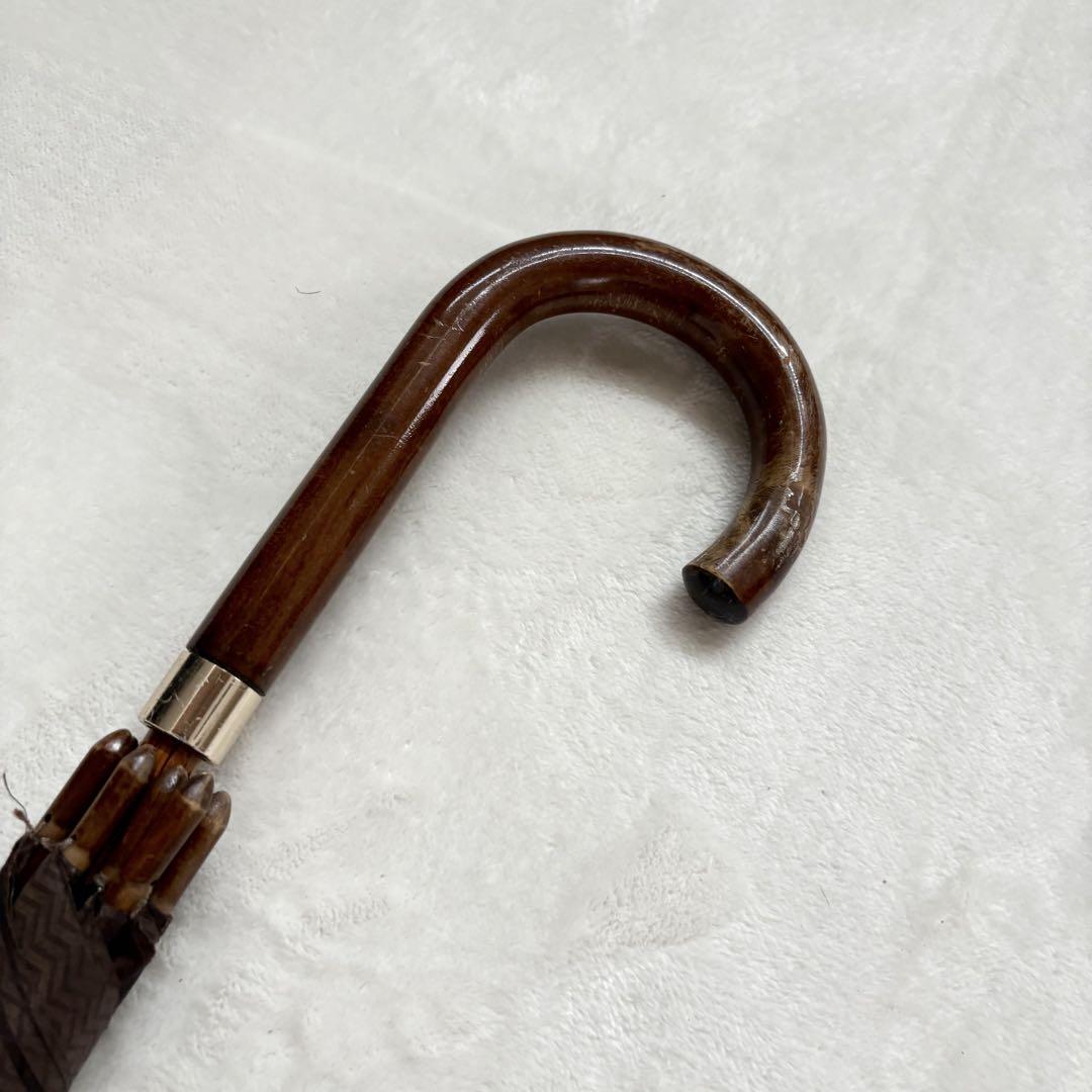 美品 Christian Dior クリスチャンディオール　トロッター柄　傘