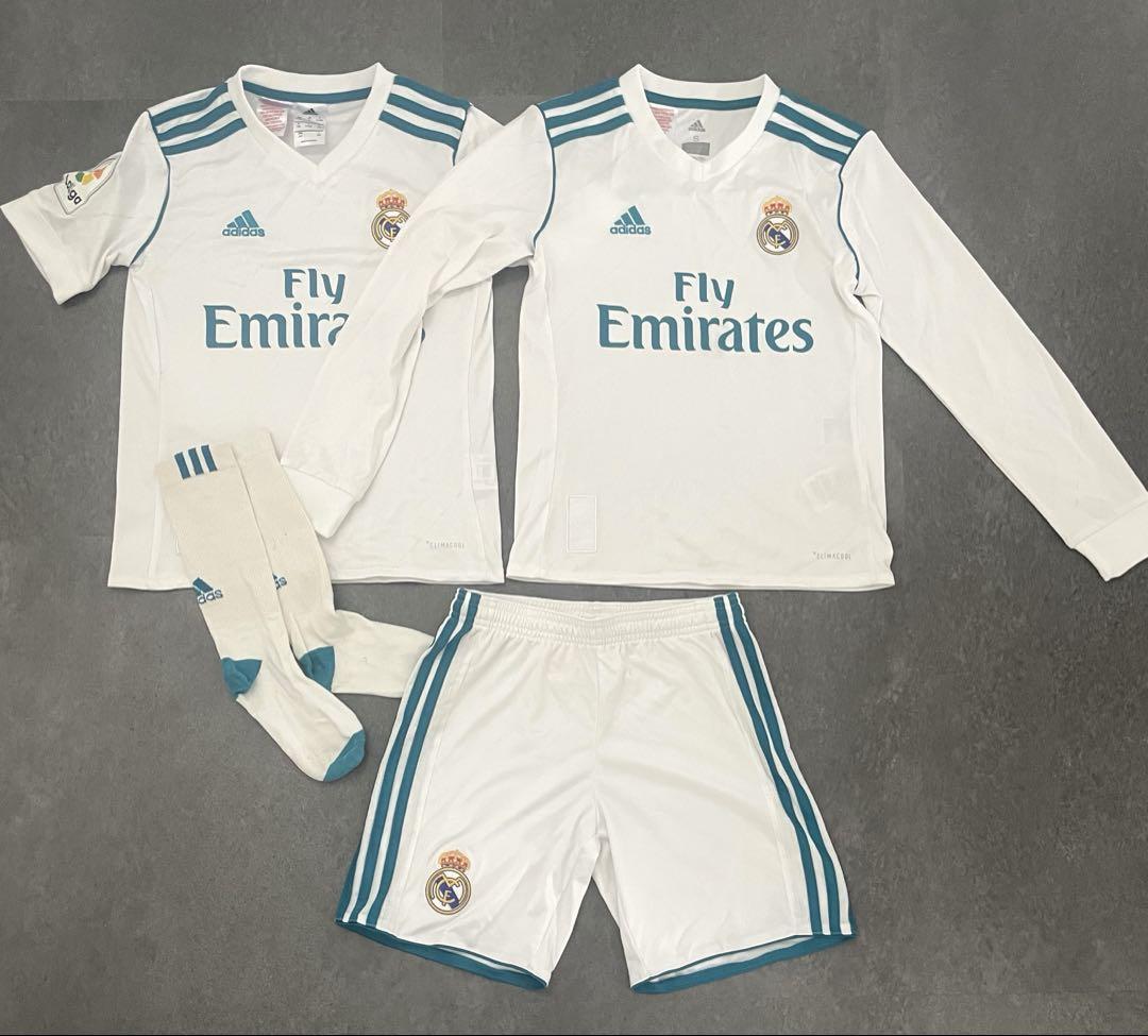adidas Real Madrid サッカー　ウェア 140 キッズ　セット