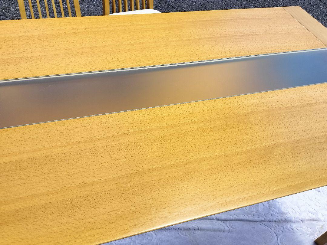 ダイニングテーブルセット　椅子4脚　リペア品