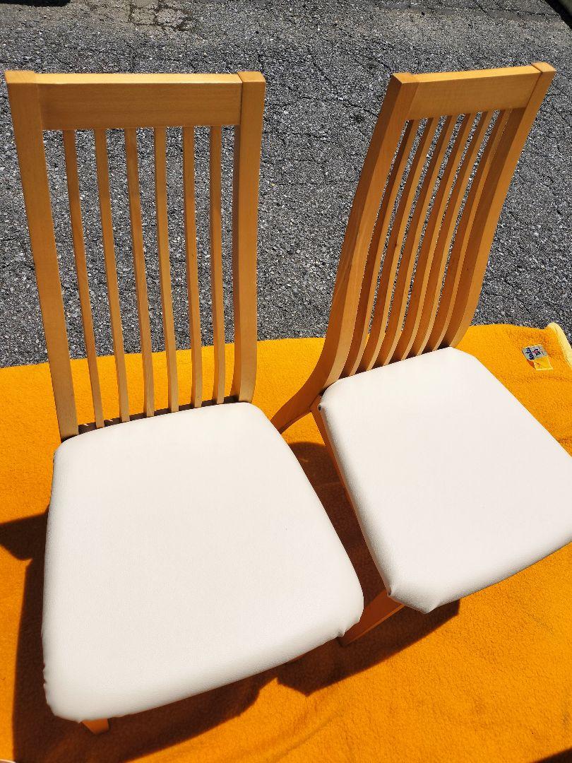 ダイニングテーブルセット　椅子4脚　リペア品