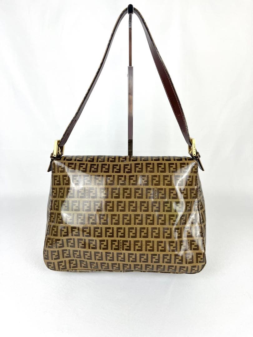 フェンディ ズッキーノ マンマバケット ワンショルダー 26325 ビニール