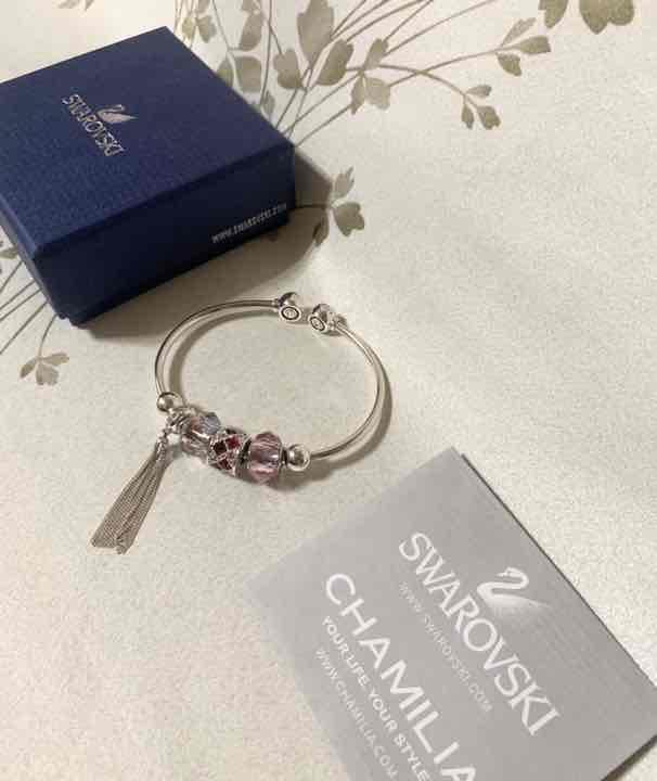 安い豊富な SWAROVSKI スワロフスキー カミリア Silver 925 ブレスレット GK0tp-m77763395699 人気SALE人気