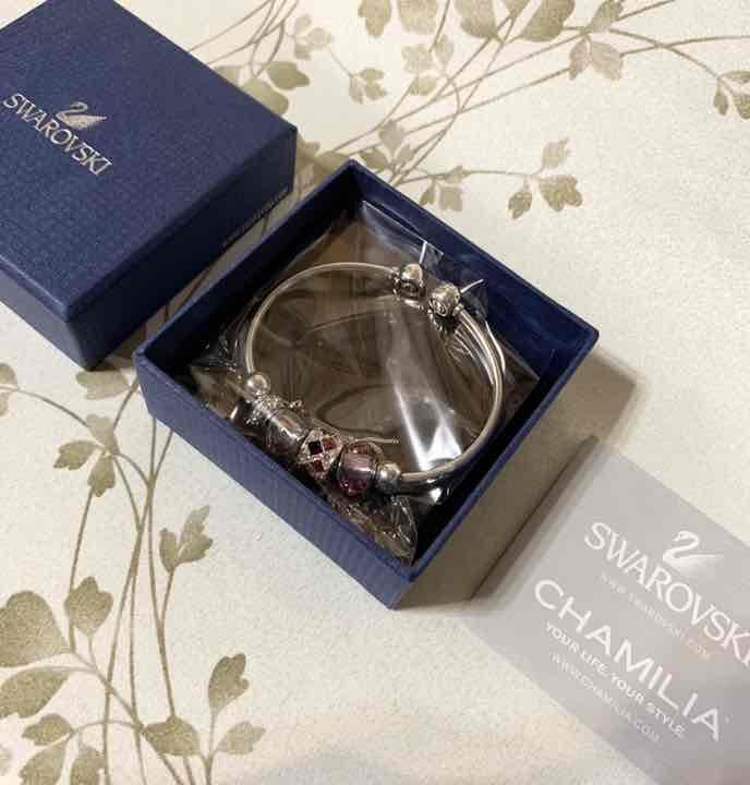 安い豊富な SWAROVSKI スワロフスキー カミリア Silver 925 ブレスレット GK0tp-m77763395699 人気SALE人気
