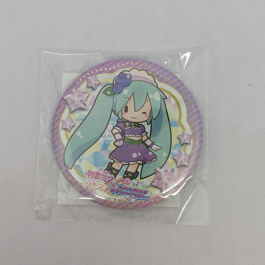 VOCALOID 初音ミク セガラッキーくじ ラブandベリー 缶バッジ