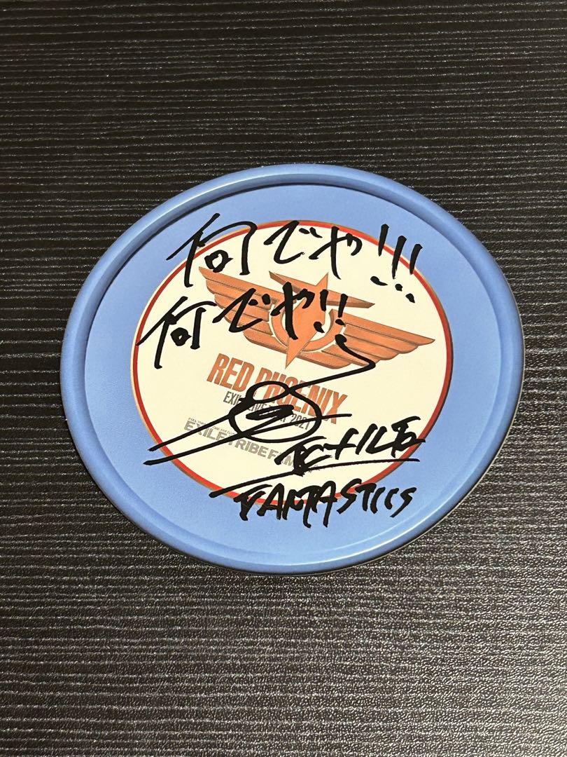 EXILE サイン入り 切り抜きとオーディション缶バッジ