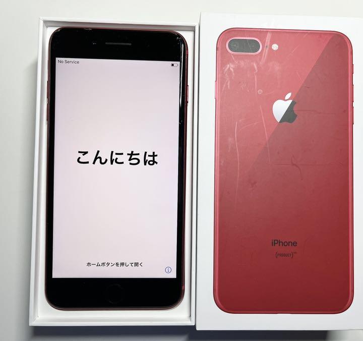 SIMフリー iPhone8plus 64GB レッド isWCu-m77764630184 超歓迎即納