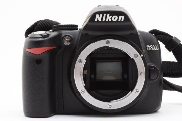 ✨極美品 　動作確認済 Nikon D3000　防湿庫管理 　＃N028 ✨