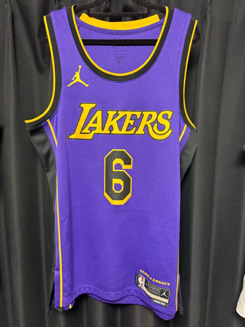JORDAN LAKERS ステートメントエディション ユニフォーム レブロン6L JORDAN
