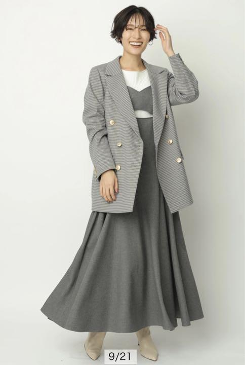週末限定セール　新品未使用　CADUN カデュネ　ビスチェワンピース