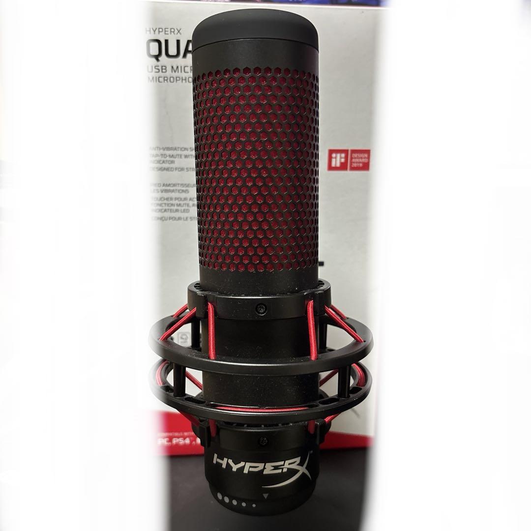 【中古品】HyperX HX-MICQC-BK マイク