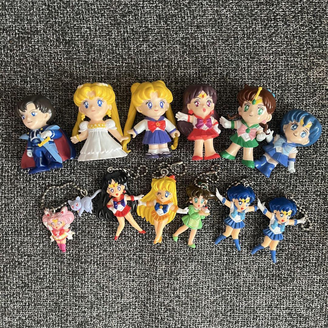 セーラームーン　フィギュア&キーホルダー　12点セット