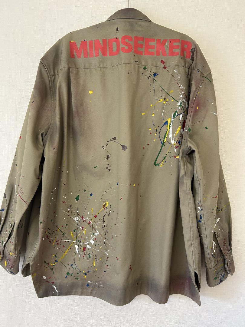 Mindseeker Dickies コラボジャケット ベージュ ペイント