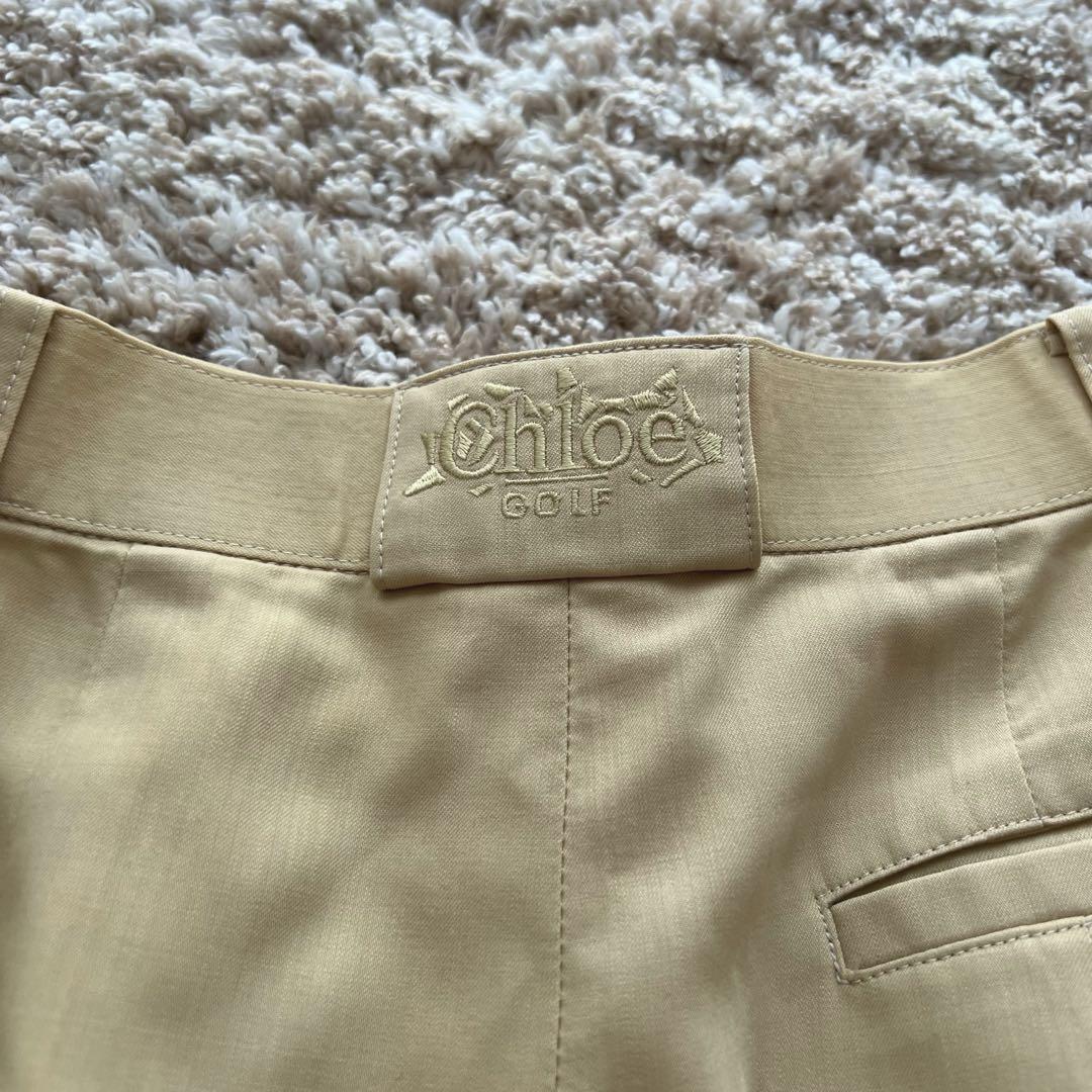 極美品✨【Chloe】クロエ ゴルフウェア セットアップ 黄色 キュロット