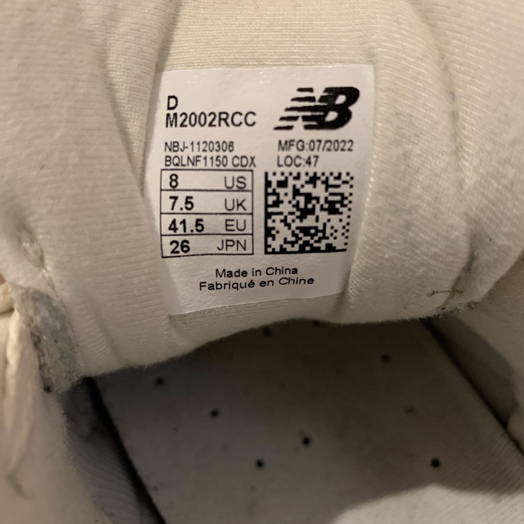 new balance M2002R CC D OFF WHITE 26.0