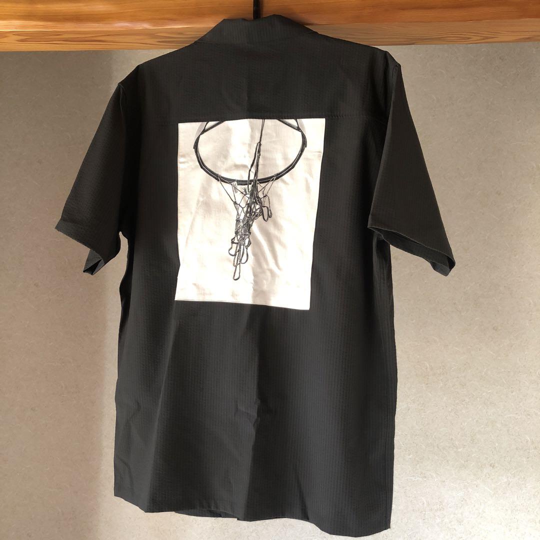 新品未使用 Seesucker photo shirt(Sumi)