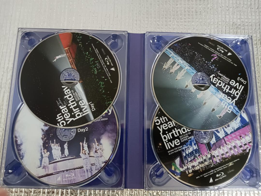 ふみ 乃木坂46 5th LIVE Blu-ray トレカ　ポストカード付