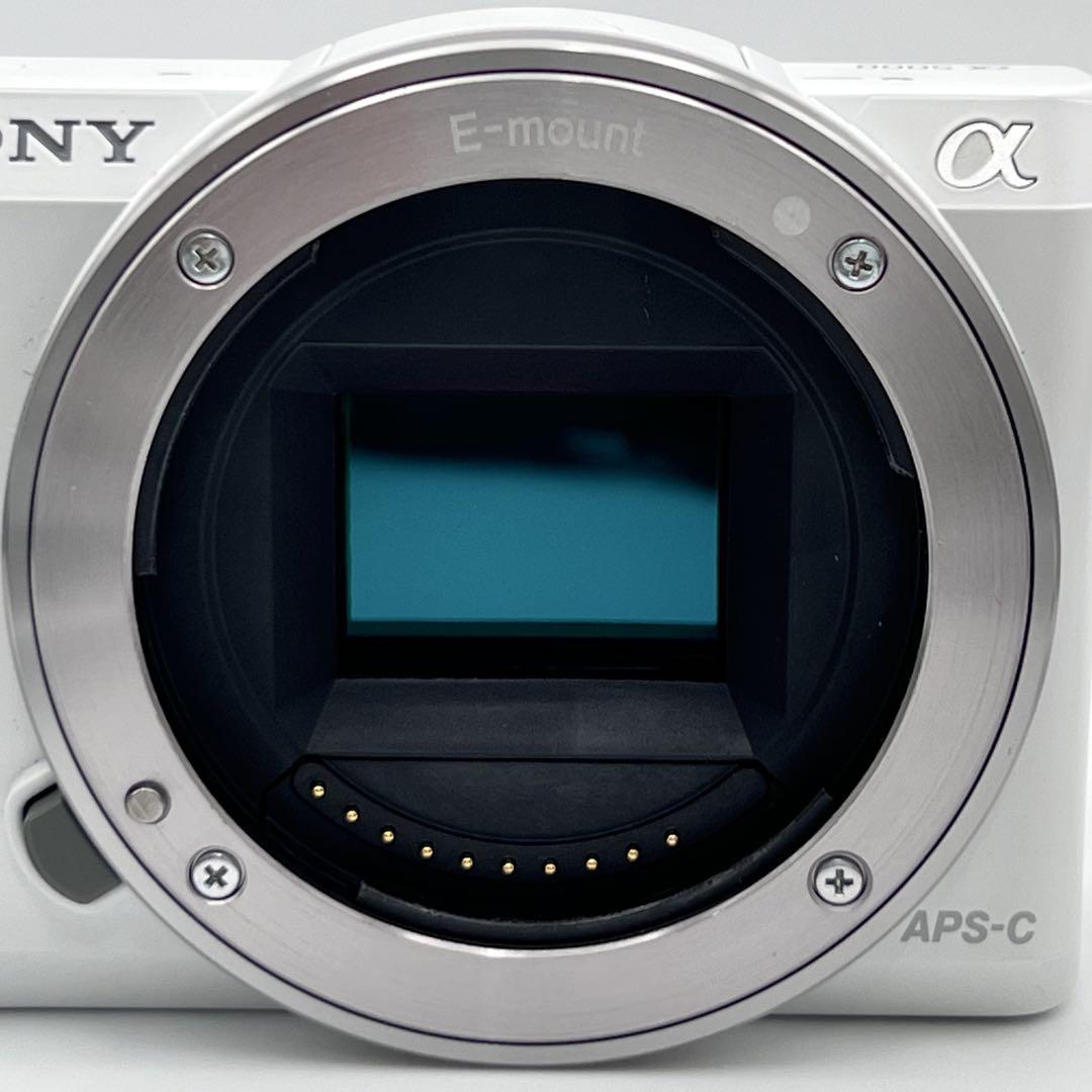 【完動品 美品】SONY α5000 ILCE-5000 ホワイト 動作確認済