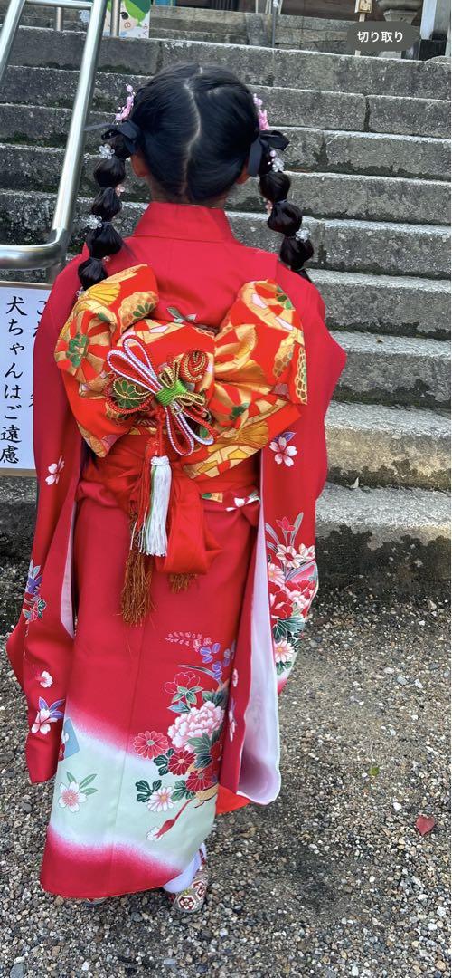 七五三着物　女の子7歳　フルセット