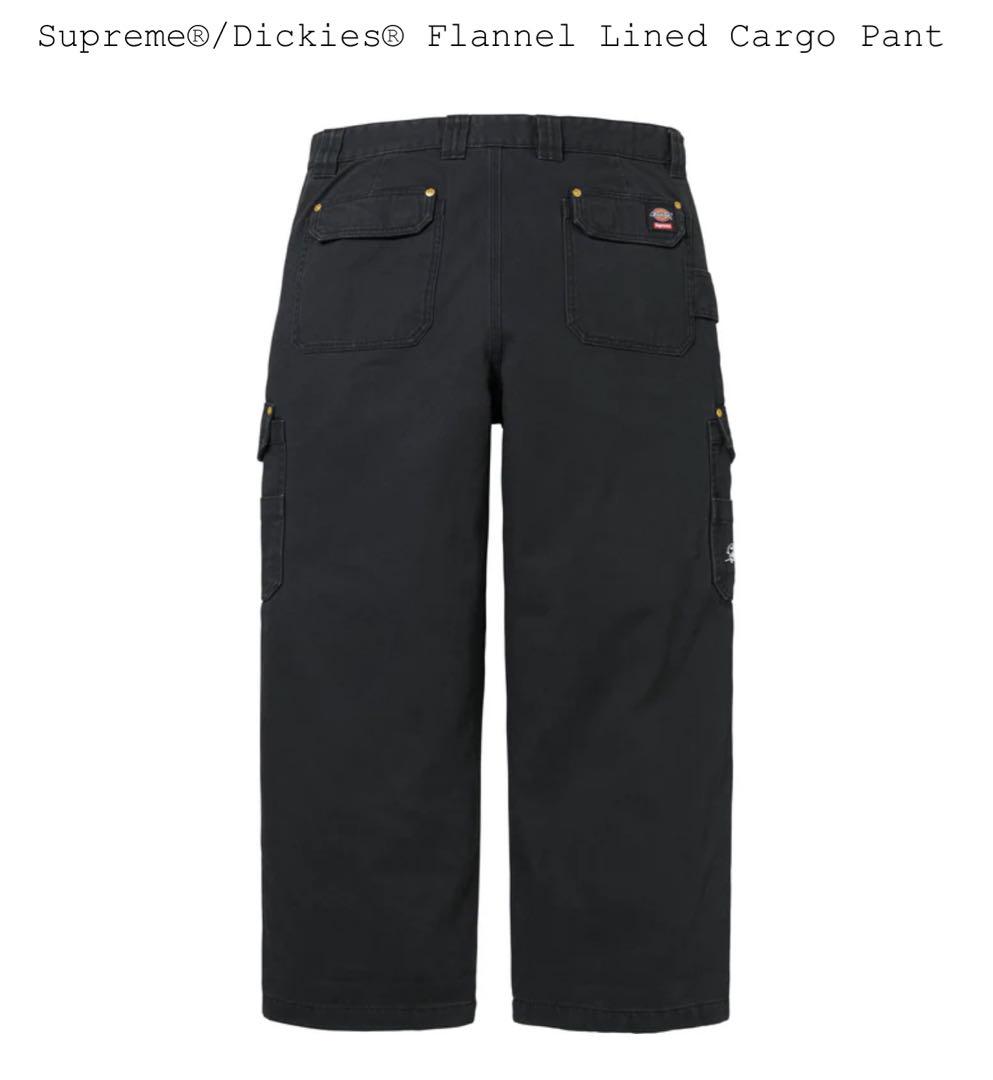 Supreme®/Dickies® Flannel Lined Cargo Pant | Supreme 24fw