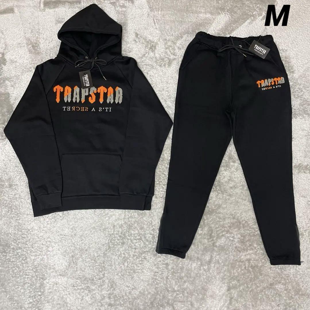 Trapstar  セットアップ BLACK  Orange M
