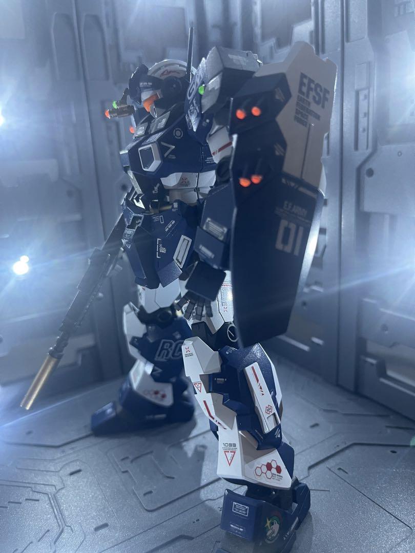 1/144HGジムスパルタン(隊長機/一般機)ジェスタORIGINジム4体セット