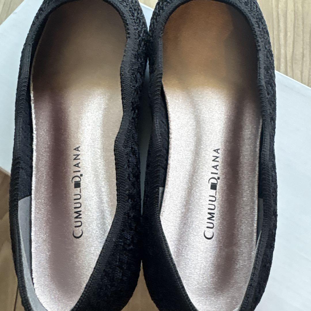 diana ニットパンプス　ツキホシビジュー　新品 diana ニットパンプス ツキホシビジュー 新品