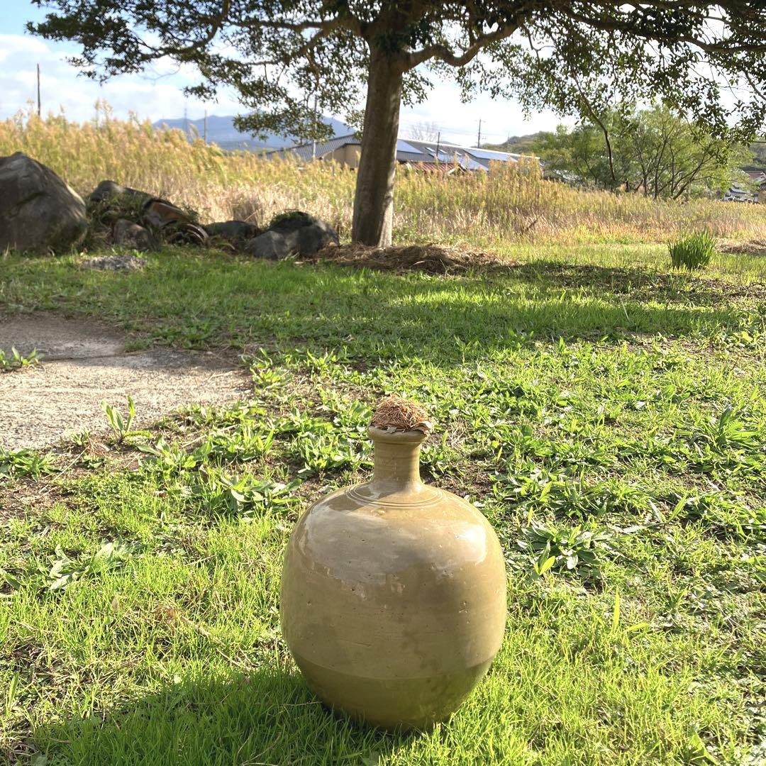 徳利花瓶物立（年代物）大正 昭和レトロ昔昔の