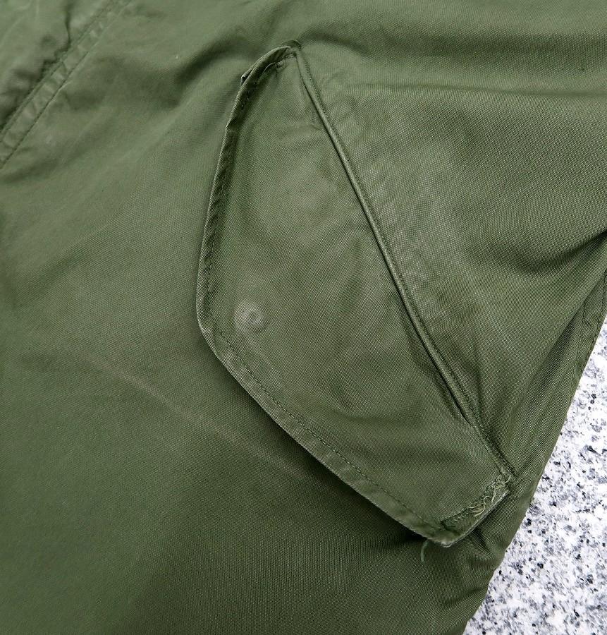 希少 初期型 XS 米軍実物 70s M-65 モッズコート アルミジッパー ②