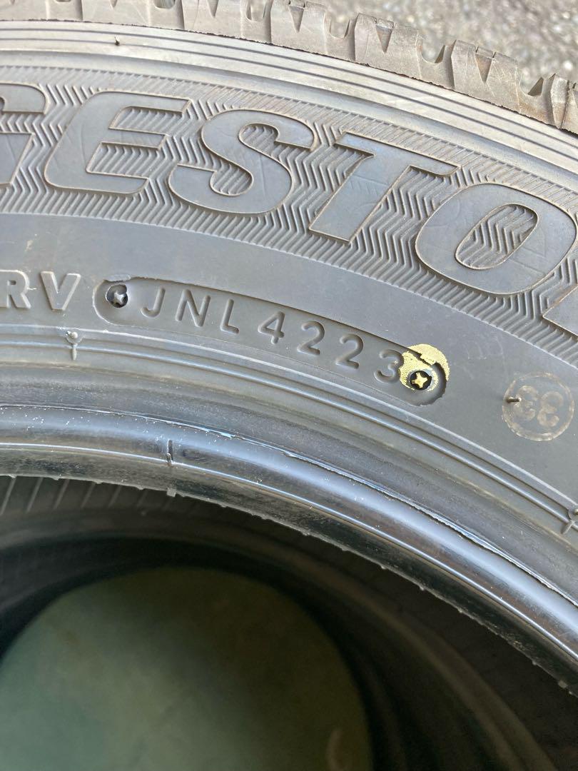 ④  155／80R14   88／86N   ブリヂストン　スタッドレス