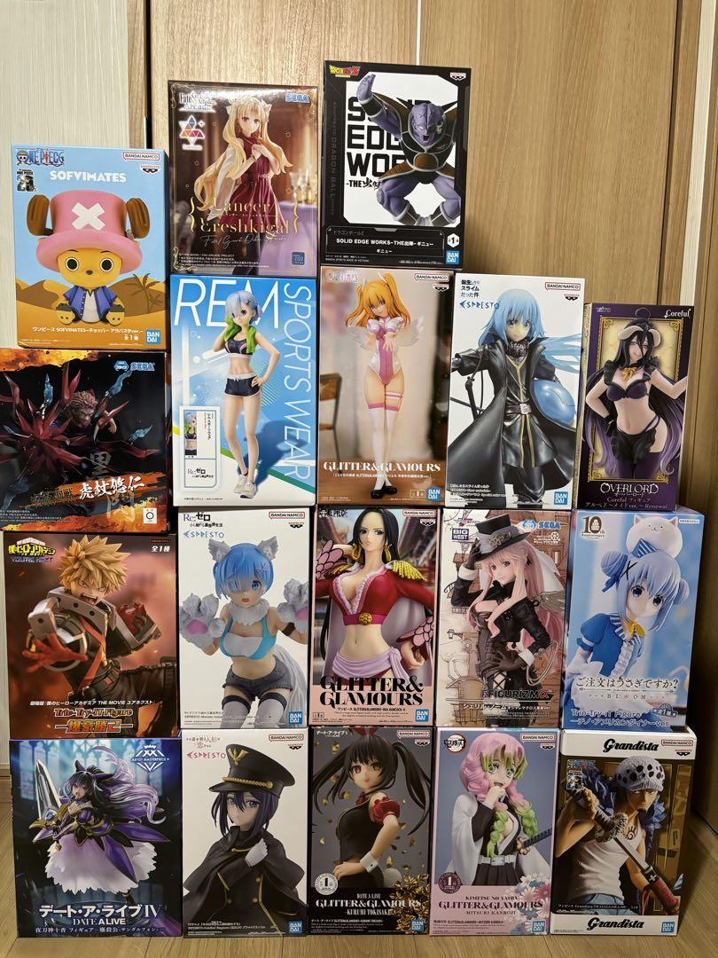 プライズ　フィギュア 景品18個セット　美少女　 　まとめ売り　クレーンゲーム