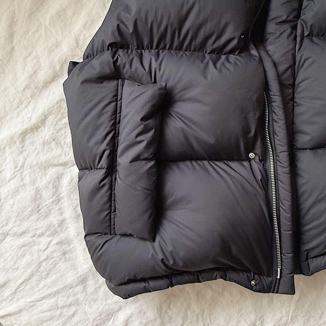 AURALEE オーラリー 23AW DOWN VEST ナイロンダウンベスト
