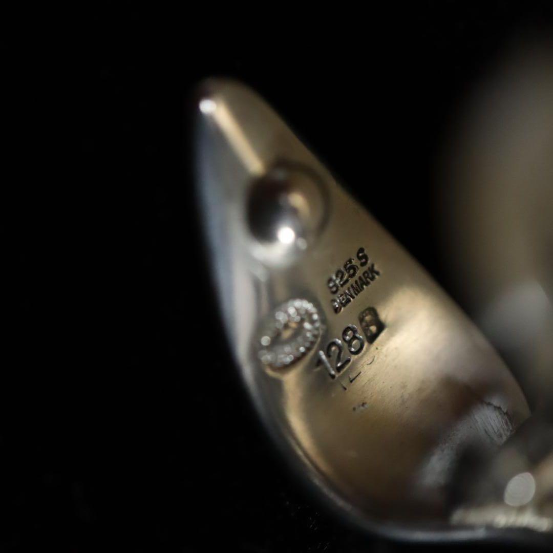 新作得価 匿名配送 925 128B 7.8g SBkG0-m77778777496 ジョージジェンセン イヤリング シルバー 新作登場定番