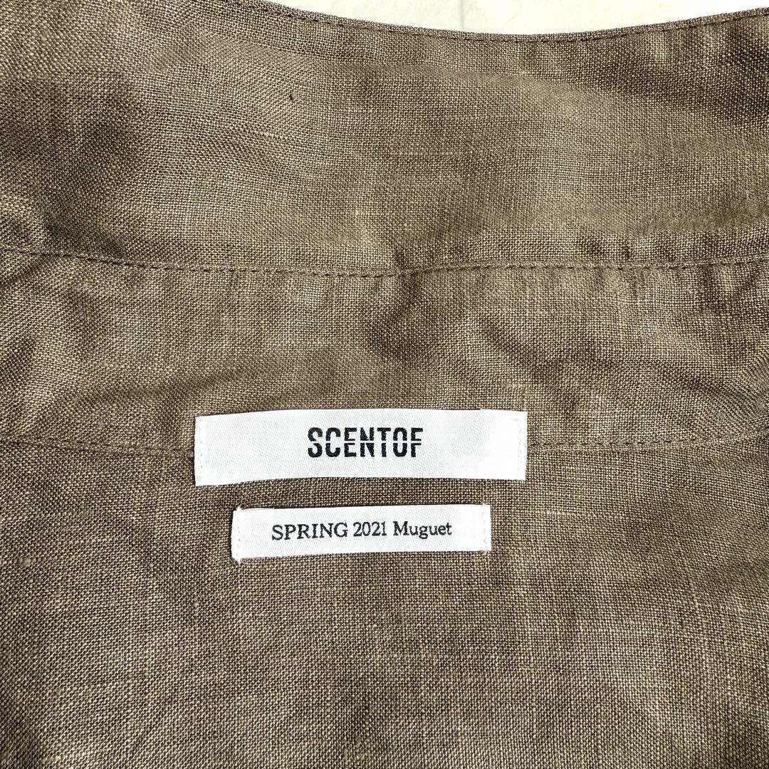 【新品】AP STUDIO＊SCENTOF リネンシャツ 定価2.3万 ベージュ