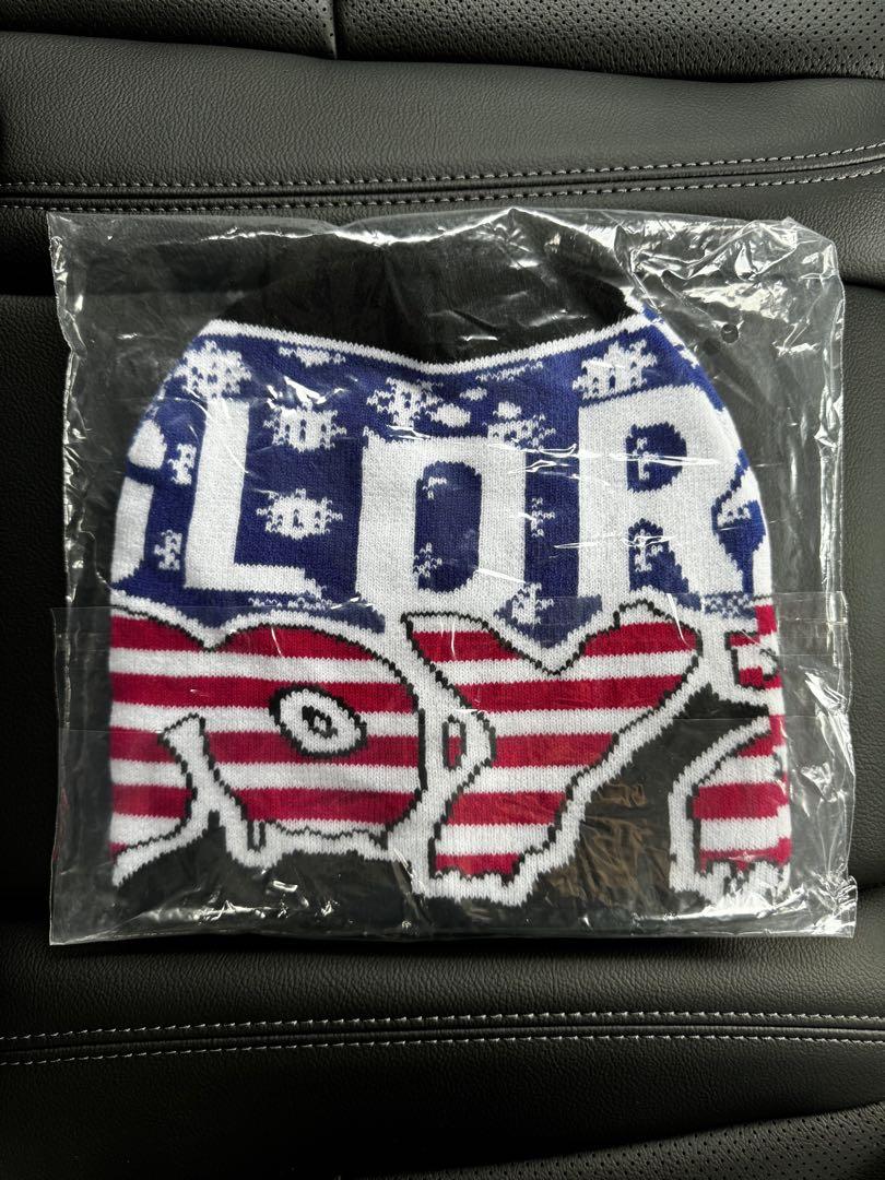 glo gang ビーニー　Glory Boyz Flag Beanie