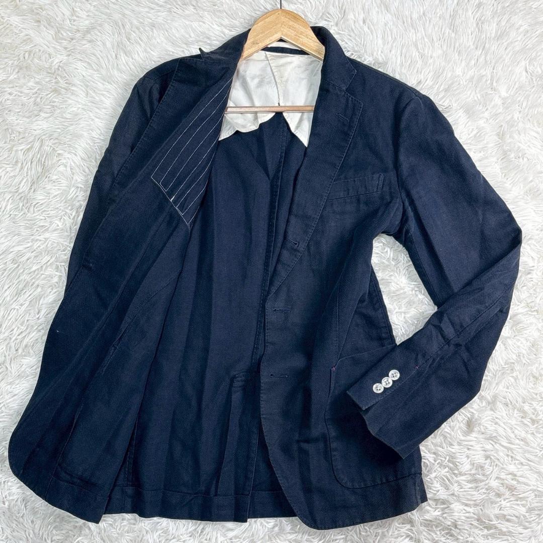 別注 TOMORROWLAND テーラードジャケット コットン MIANIM TOMORROWLAND