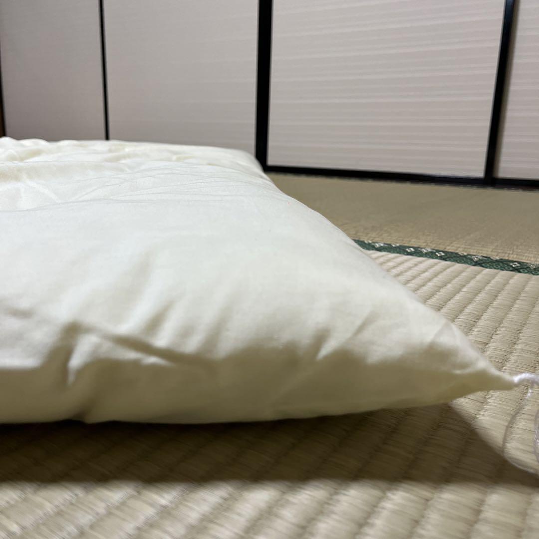 綿組布団　掛け・敷き布団セット（青）和風レトロ