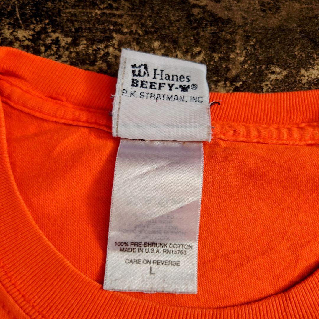 HARLEYDAVIDSON　プリントtシャツ　L　USA製　　4143