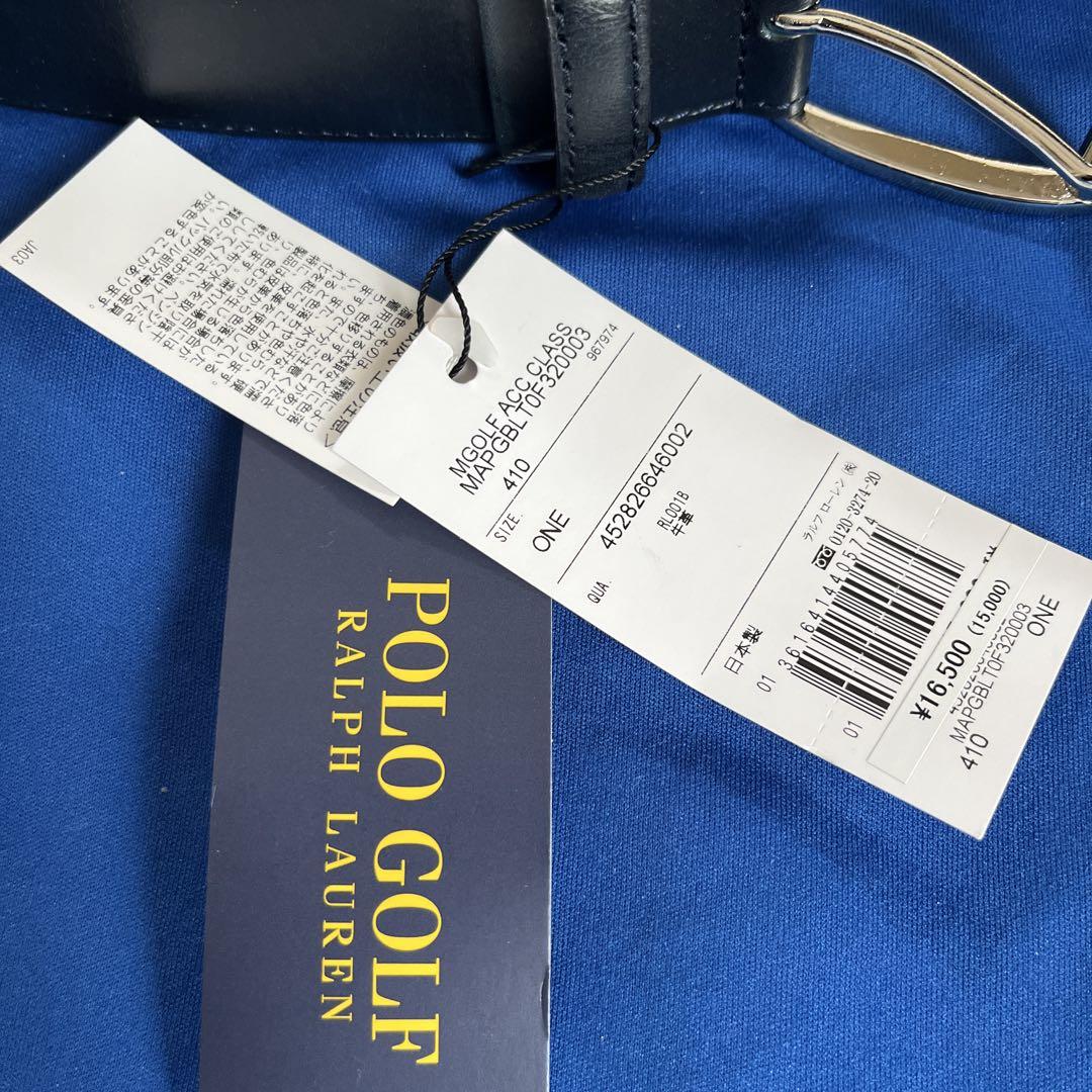 新品未使用　POLO GOLF ブラック ゴルフベルト 320003送料込み