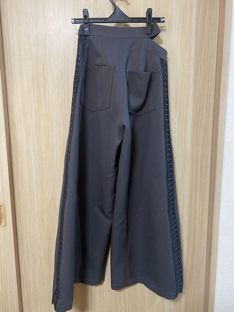 PROJECT アシンメトリーワイドパンツ