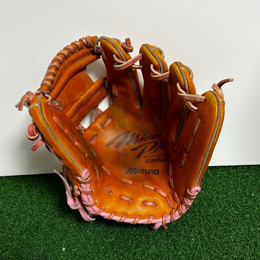 【耕作】即戦力　ミズノプロ 内野手用オーダーグローブ MIZUNO - 【即戦力】硬式グローブ ミズノプロ 内野用 野球