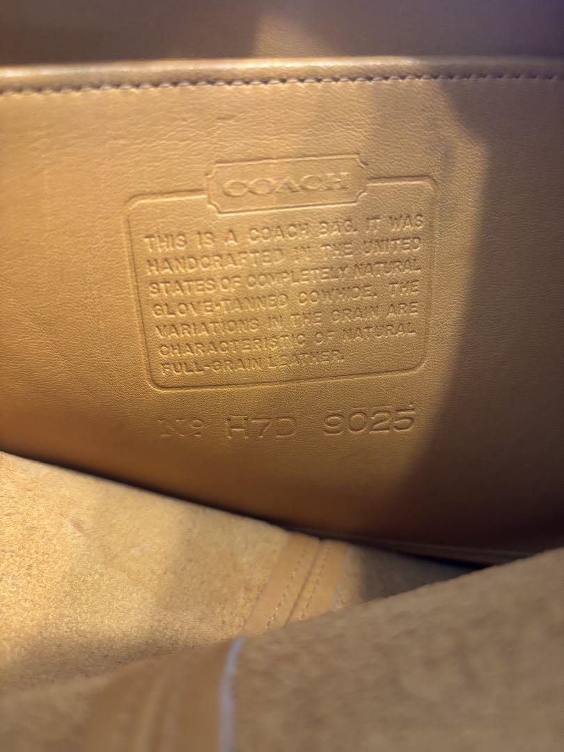 COACH コーチ 9025 エルゴ ワンショルダーバッグ ブラウン 本革