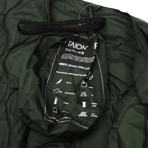 K05345 超美品 F/CE. × TAION インナーダウンベスト ：2XL